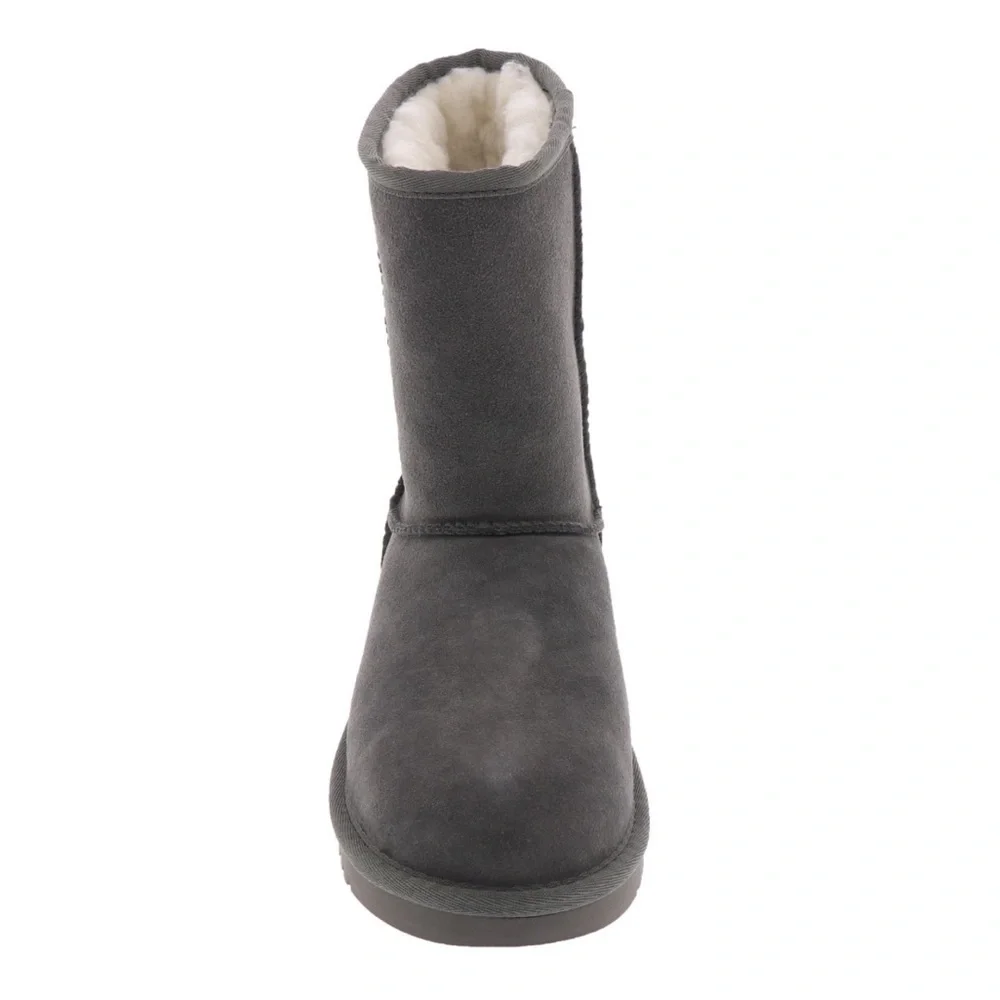 🆕Koolaburra by UGG Women's Grey Koola Suede Faux Fur Boots Size 9 Casual Winter